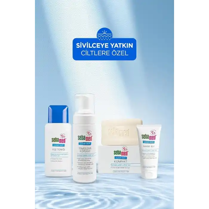Sebamed Sivilceye Yatkın Yağlı Ciltler İçin Etkili Siyah Nokta Karşıtı Yüz Temizleme Köpüğü 150 ml