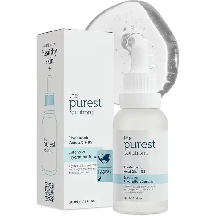 The Purest Solutions, Yoğun Nemlendirme ve Dolgunlaştırıcı etkili, Yenileyici Cilt Bakım Serumu 30 ml (Hyaluronic Acid%2 + B5)
