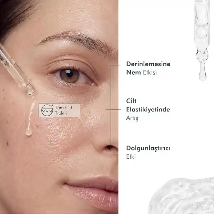 The Purest Solutions, Yoğun Nemlendirme ve Dolgunlaştırıcı etkili, Yenileyici Cilt Bakım Serumu 30 ml (Hyaluronic Acid%2 + B5)