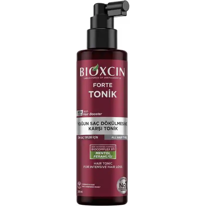 Bioxcin Forte Tonik 200 ml - Mentol Ferahlığı - Yoğun Saç Dökülmesine Karşı Tonik