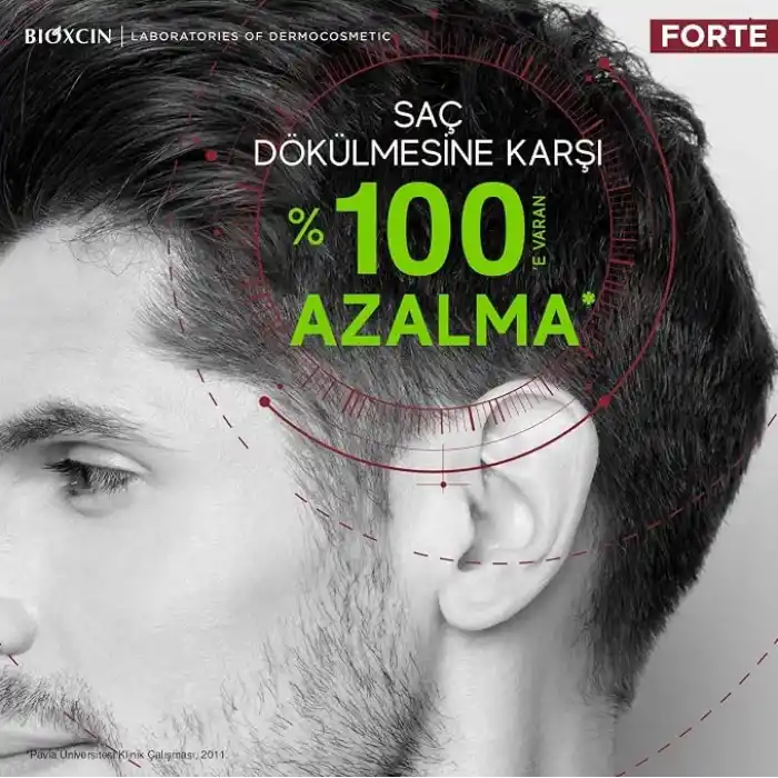 Bioxcin Forte Tonik 200 ml - Mentol Ferahlığı - Yoğun Saç Dökülmesine Karşı Tonik