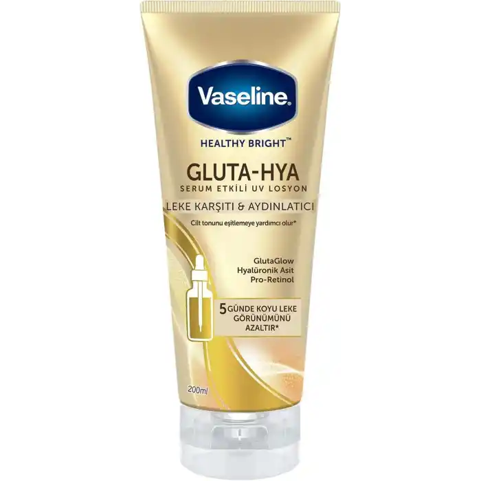 Vaseline Gluta Hya Serum Etkili UV Losyon Leke Karşıtı ve Aydınlarıcı 200 ml