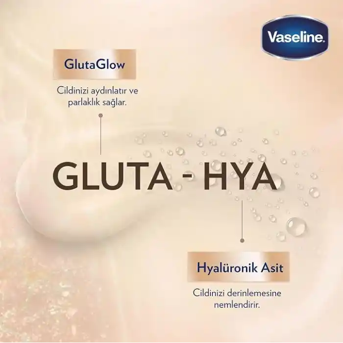 Vaseline Gluta Hya Serum Etkili UV Losyon Leke Karşıtı ve Aydınlarıcı 200 ml