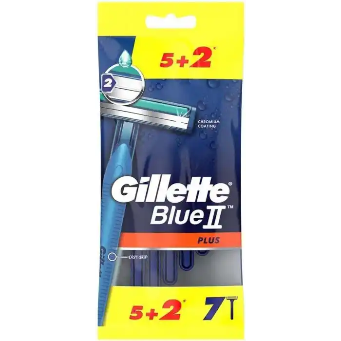 Gillette Blue2 Plus Kullan At Tıraş Bıçağı 7 Adet