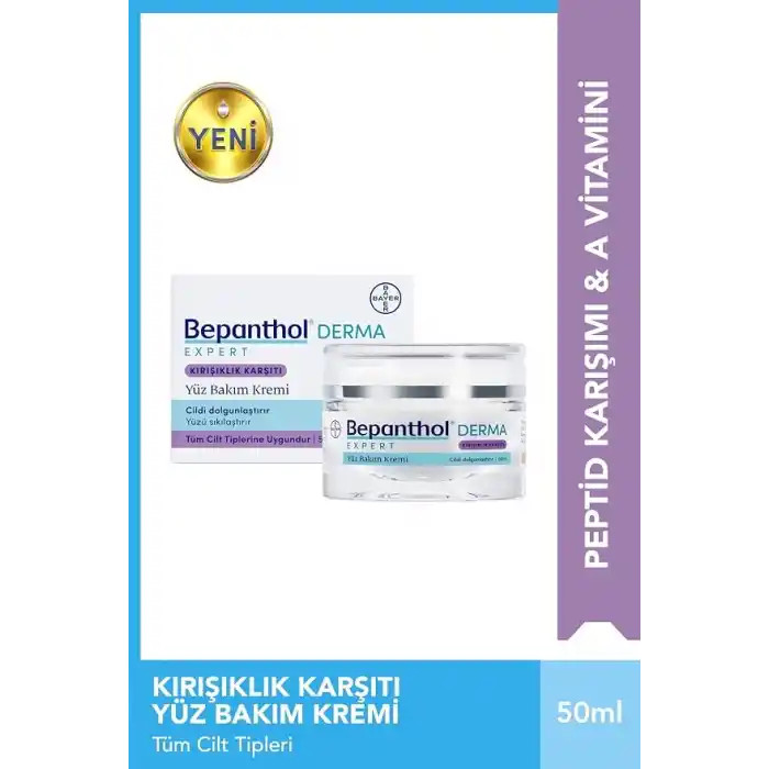 Bepanthol Derma Expert Kırışıklık Karşıtı Yüz Bakım Kremi