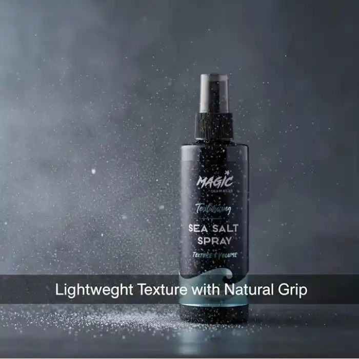 Magic Cosmetics Profesyonel Deniz Tuzu Saç Spreyi 200ml – Doğal Dalgalar, Hacim Veren ve Mat Görünüm Sağlayan Formül – Tüm Saç Tipleri İçin, Unisex Sea Salt Spray
