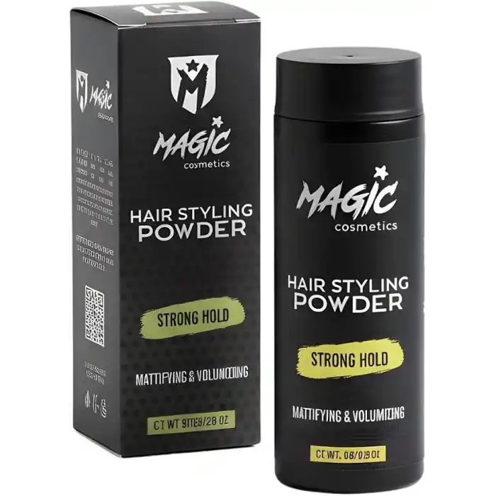 Magic Cosmetics Saç Şekillendirici Toz Wax 20gr - Şekillendirici Saç Pudrası, Mat Görünüm, Görünmez Doku, Anında Hacım Verici Pudra Wax - Tüm Saç Tipleri İçin, Unisex