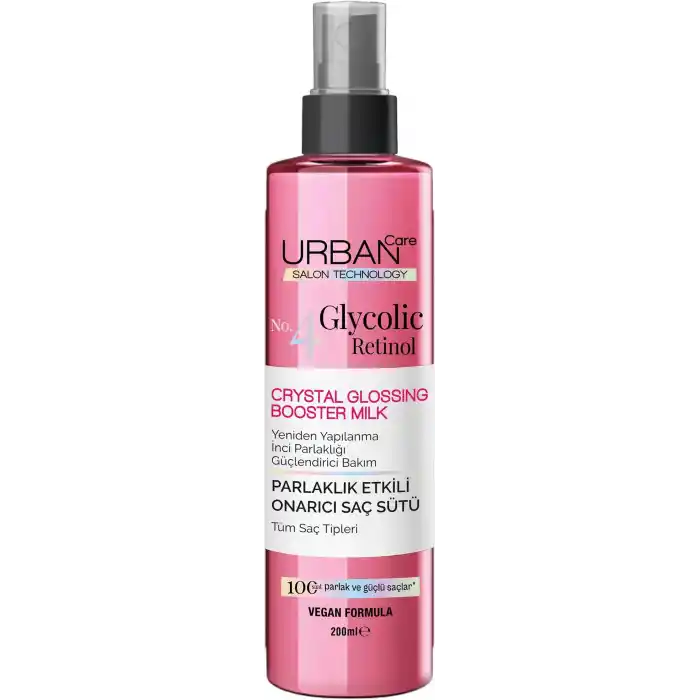 URBAN Care Glycolic Retinol Parlaklık Etkili Onarıcı Saç Bakım Sütü-200ml-Gloss