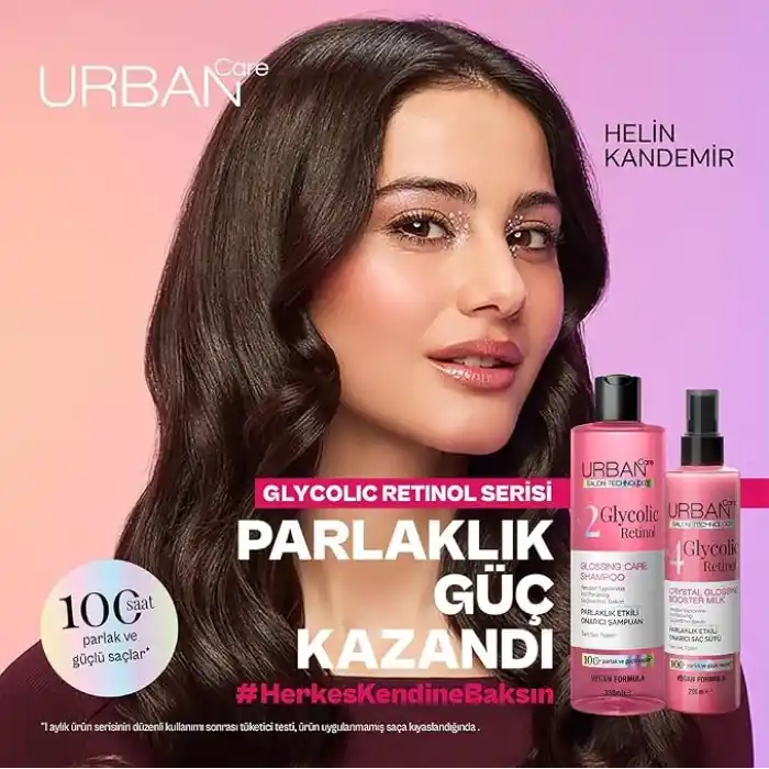 URBAN Care Glycolic Retinol Parlaklık Etkili Onarıcı Saç Bakım Sütü-200ml-Gloss