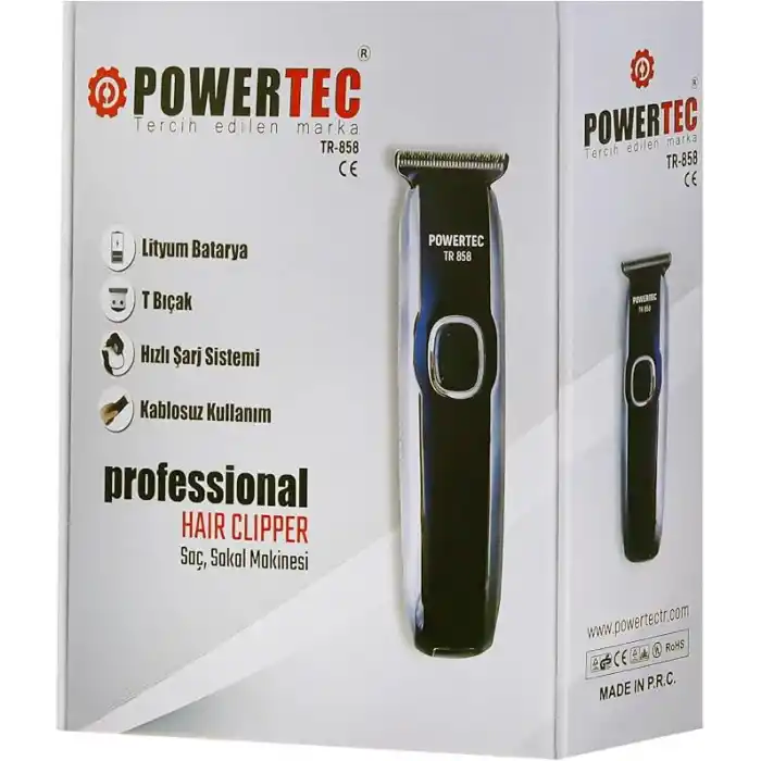 POWERTEC TR-858 Tıraş Makinesi