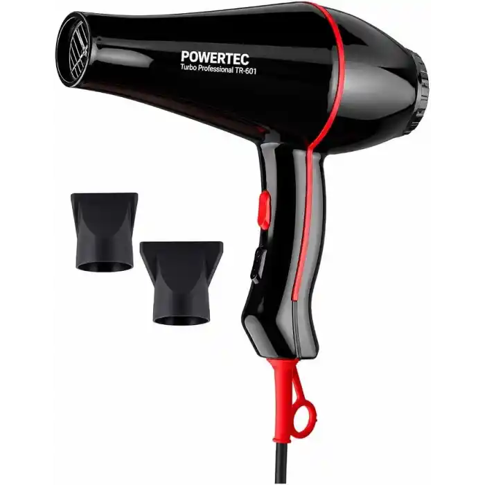 POWERTEC TR-601 Profesyonel Fön Makinesi & Saç Kurutma Makinesi 2500W