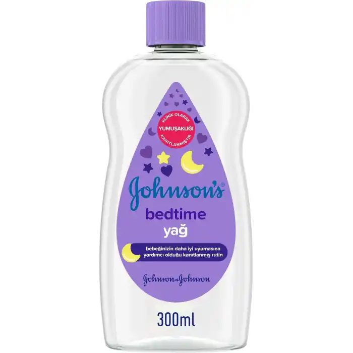 Johnsons Baby Bedtime Sakinleştirici Naturalcalm Aromalı Bebek Yağı (1 x 300 ml)
