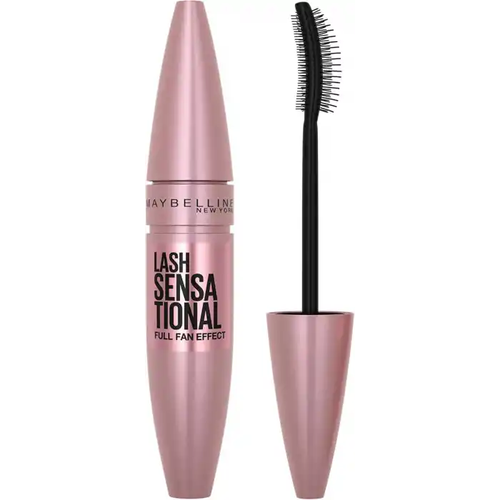 Maybelline New York Lash Sensational Yelpaze Etkili Intense Black Maskara - Ekstra Siyah 1 Paket (1 x 9.5 ml)