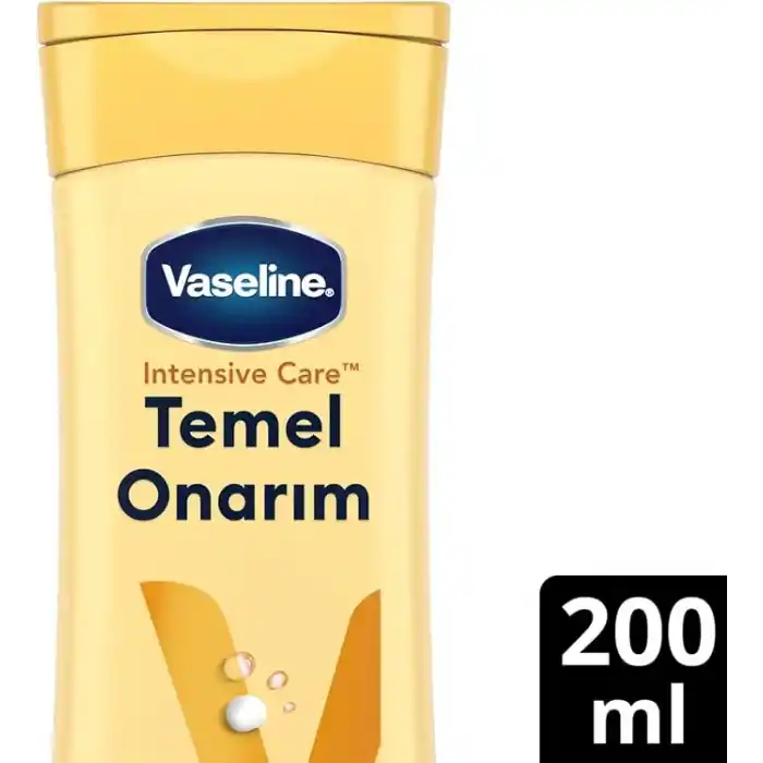 Vaseline Vücut Losyonu Temel Onarım Kuru Ciltler İçin 200 ml