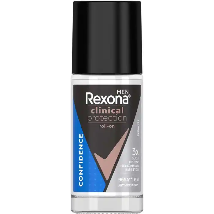 Rexona Men Clinical Protection Confidence Roll-On Deodorant 45 Ml