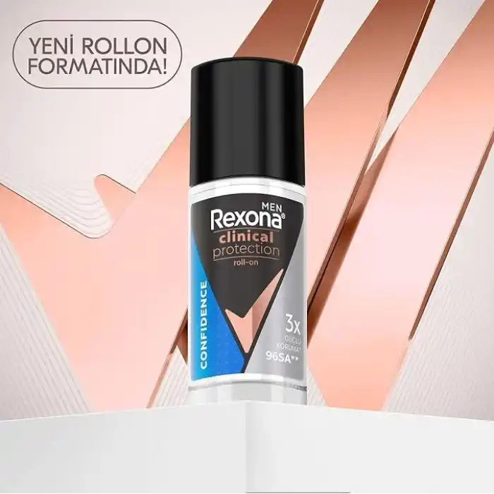 Rexona Men Clinical Protection Confidence Roll-On Deodorant 45 Ml