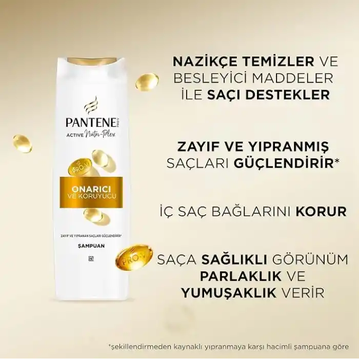 PANTENE Onarıcı & Koruyucu Şampuan 625 ml