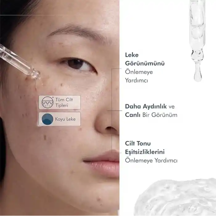 The Purest Solutions, Leke Karşıtı ve Leke Görünümü Önleyici Arbutin Cilt Bakım Serumu 30 ml (Arbutin%2 + Hyaluronic Acid)