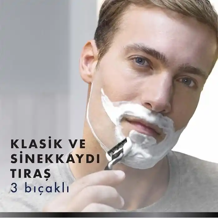 Gillette Mach3 Charcoal Yedek Tıraş Bıçağı 4lü