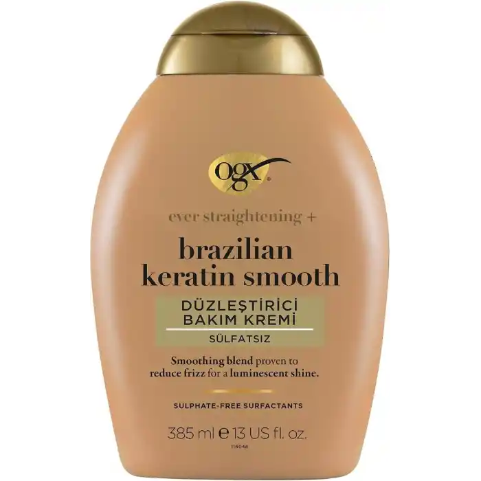 OGX Brazilian Keratin Smooth Düzleştirici Bakım Kremi 385 ml