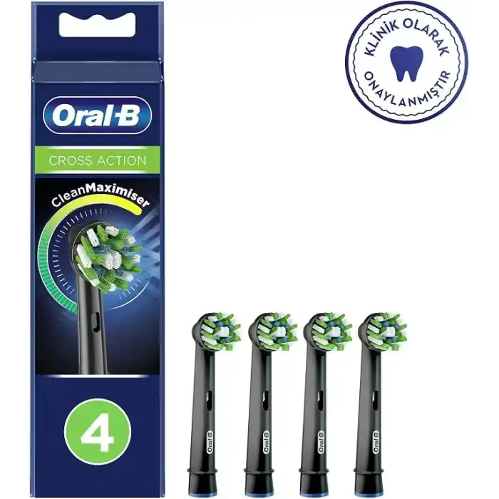 Oral-B Şarjlı Diş Fırçası Yedek Başlığı Cross Action X-Filament 4 adet ürün
