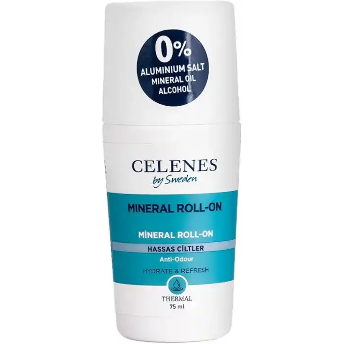 Celenes By Sweden Mineral Hassas Ciltler için Parfümsüz Roll-on, CEL.THE 5160007