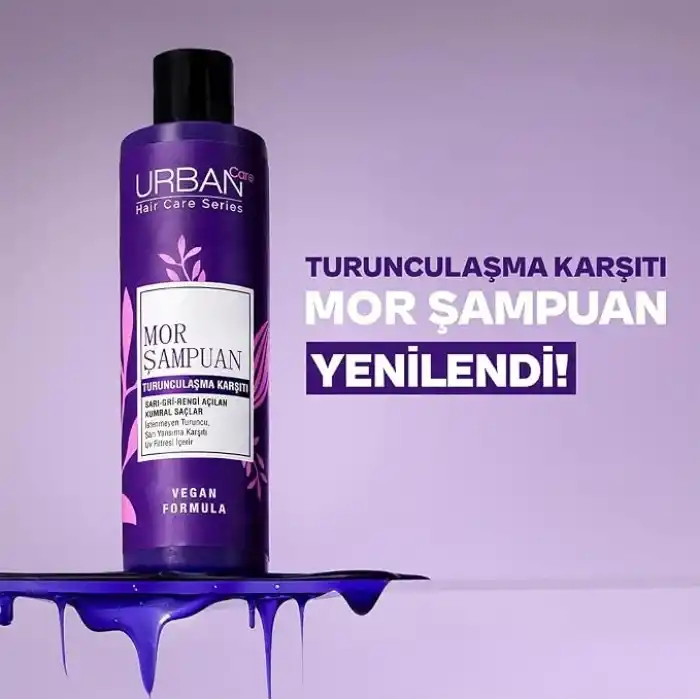 Urban Care Turunculaşma Karşıtı Mor Saç Bakım Şampuanı-250 ml-Sülfatlı