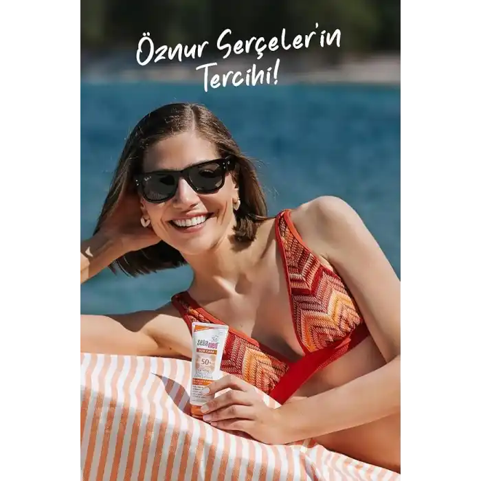 Sebamed Sun Care SPF 50+ UVA/UVB Filtresi ve E Vitamini Üçlü Yüksek Koruma Çok Yönlü Güneş Kremi 50 ml
