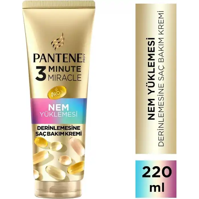 PANTENE Nem Yüklemesi Derinlemesine Saç Bakım Kremi 220 ml