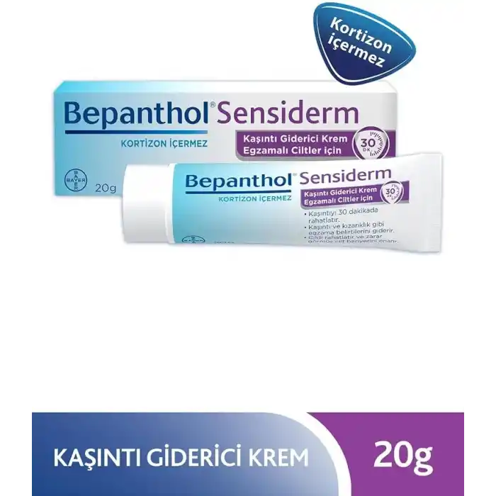 Bepanthol Sensiderm Kaşıntı Giderici Krem 20g