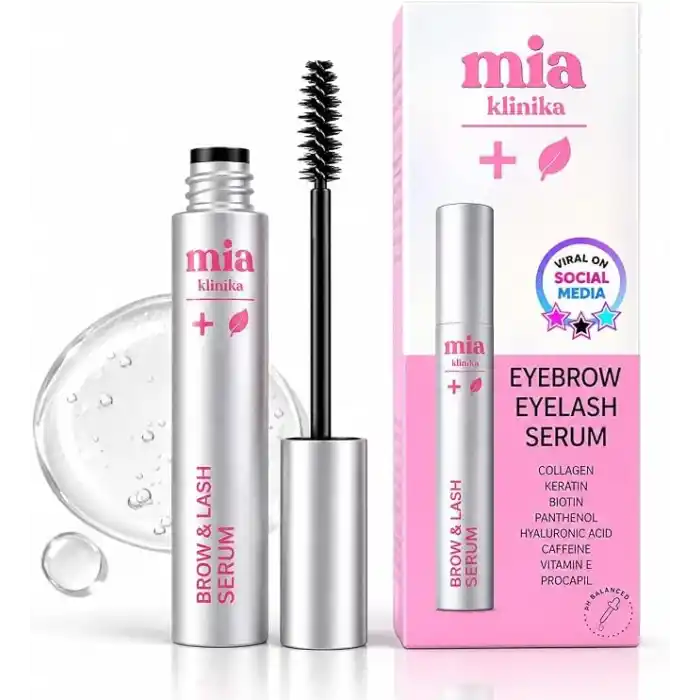 MIA KLINIKA Su Bazlı Kaş & Kirpik Serumu Keratin, Biotin & Peptit 6ml