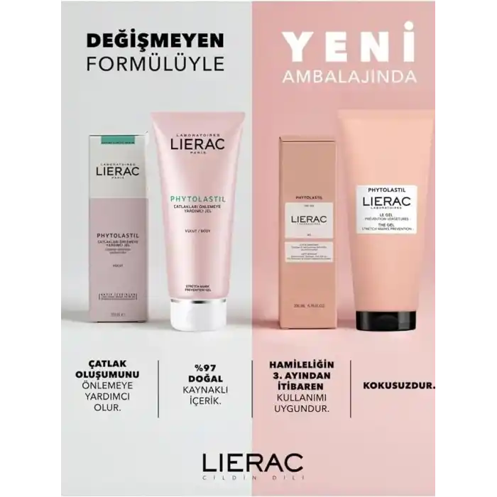 Lierac Phytolastil Gel Çatlak Kremi 200 ml, 3701436932084