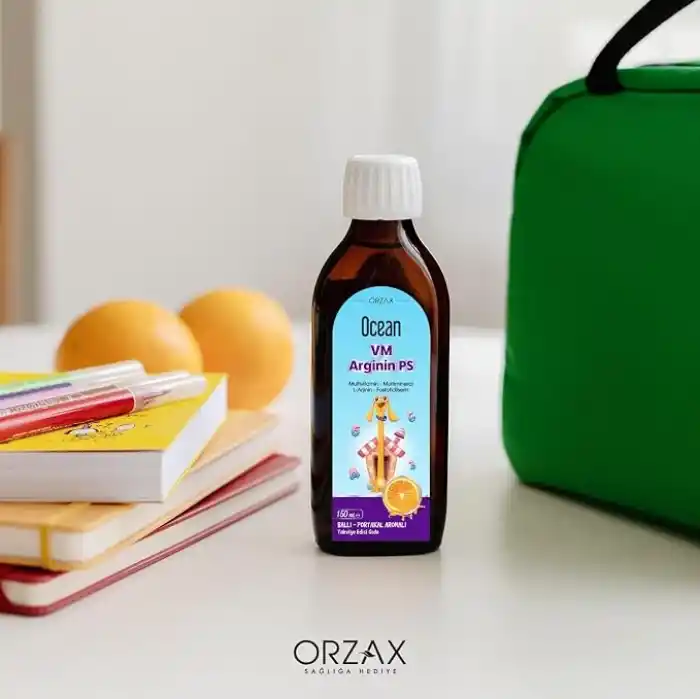 Ocean VM Arginin PS 150 ML Ballı Portakal Aromalı Şurup