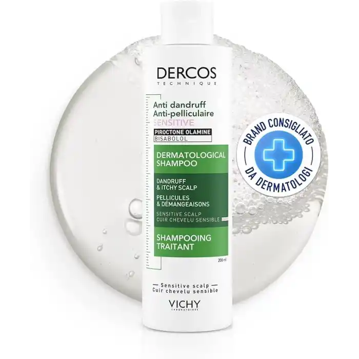 VICHY Dercos Anti Dandruff Hassas Saç Derisi İçin Kepek Karşıtı Şampuan 200 ml