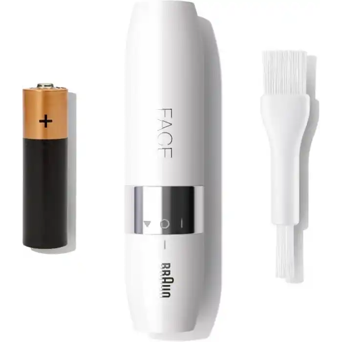 Braun Mini Yüz Tüy Alma Cihazı, hızlı ve nazik, FS1000, Beyaz