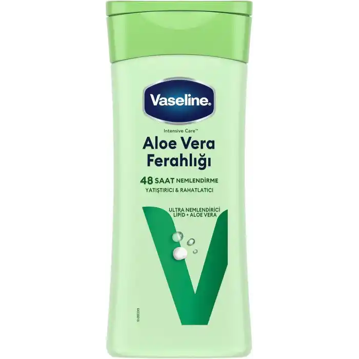 Vaseline Vücut Losyonu Aloe Vera Ferahlığı Kuru Ciltler İçin 200 ml