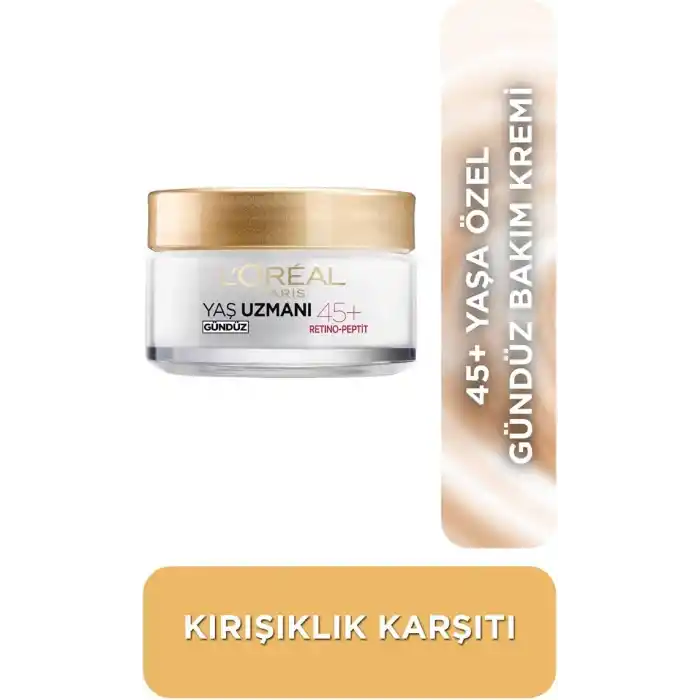 LOreal Paris Yaş Uzmanı 40+ Kırışıklık Karşıtı Sıkılaştırıcı Krem