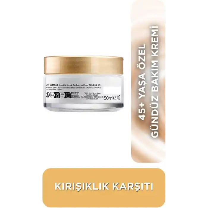 LOreal Paris Yaş Uzmanı 40+ Kırışıklık Karşıtı Sıkılaştırıcı Krem