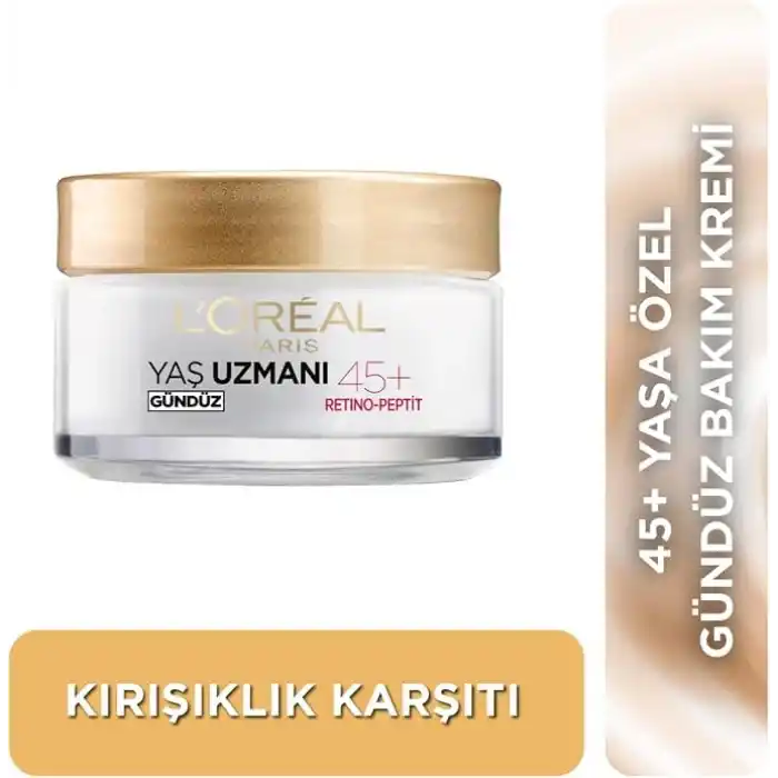 LOreal Paris Yaş Uzmanı 40+ Kırışıklık Karşıtı Sıkılaştırıcı Krem