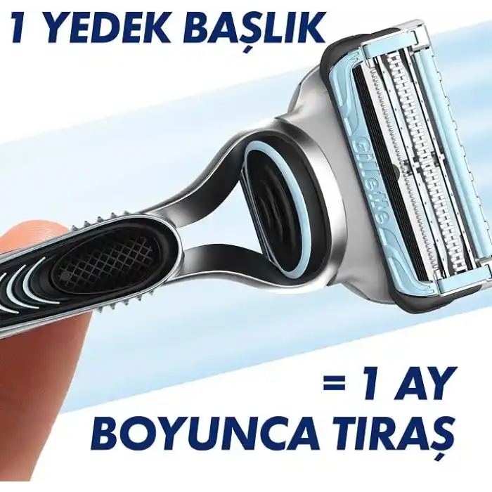 Gillette Skinguard Sensitive Yedek Tıraş Bıçağı 4 Adet