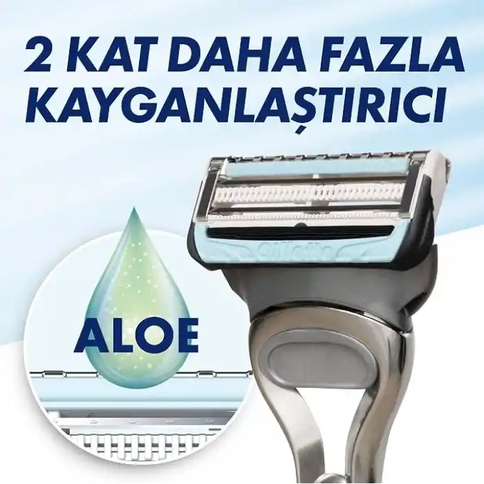 Gillette Skinguard Sensitive Yedek Tıraş Bıçağı 4 Adet