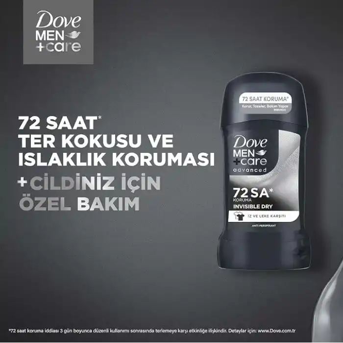 Dove Men Care Invisible Dry Stick 50 Mililitre