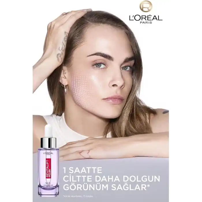 LOreal Paris Revitalift Filler %1.5 Saf Hyaluronik Asit İçeren Kırışıklık Karşıtı Serum 30 ml