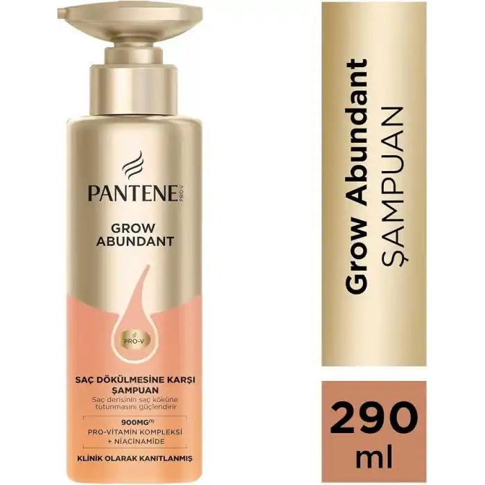 Pantene Grow Abundant Saç Dökülmesine Karşı Şampuan 300 ml
