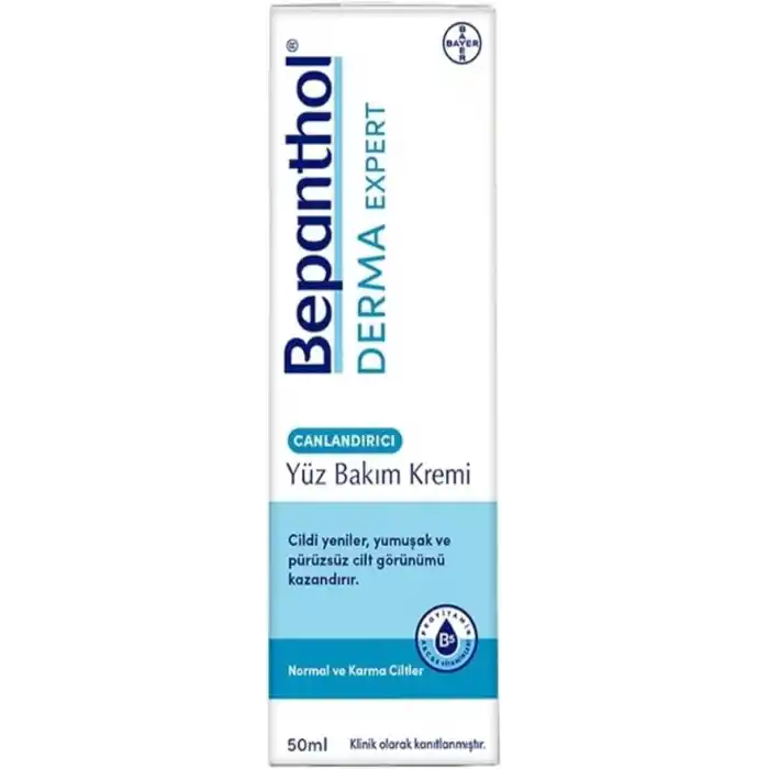 Bepanthol Derma Expert Canlandırıcı Yüz Bakım Kremi