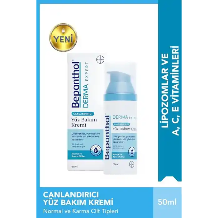 Bepanthol Derma Expert Canlandırıcı Yüz Bakım Kremi