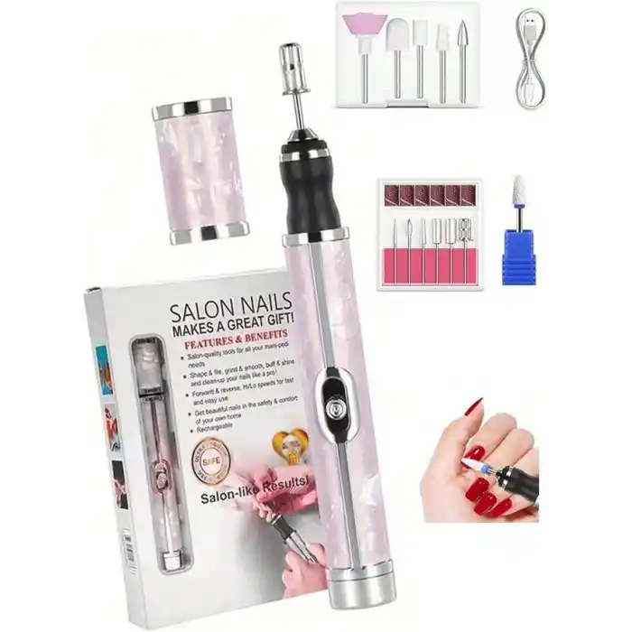 MOBEE 13 In 1 Şarjlı Tırnak Törpüsü Set Tırnak Frezesi Manikür Ve Pedikür Cihazı