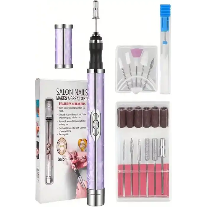 MOBEE 13 In 1 Şarjlı Tırnak Törpüsü Set Tırnak Frezesi Manikür Ve Pedikür Cihazı
