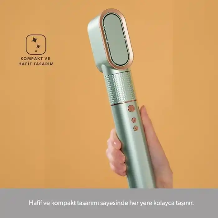 Homend Hairmony 4606H Saç Kurutma ve Şekillendirme Seti Su Yeşili