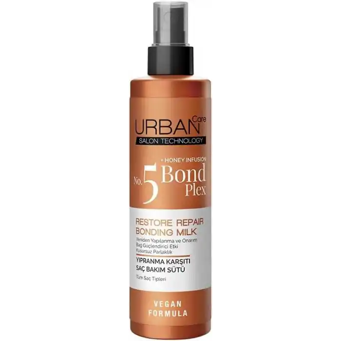 URBAN Care No.5 Bond Plex Yıpranma Karşıtı Saç Bakım Sütü 200 ml- Vegan
